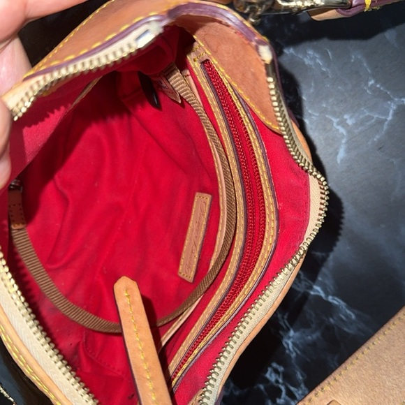 DOONEY & BOURKE Patent Small Hobo Black Shiny Patent Leather AUTHENTIC - Picture 10 of 13